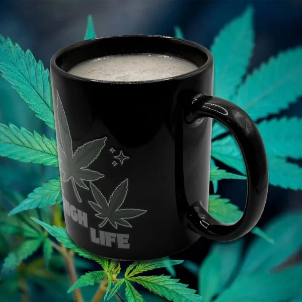 ‘High Life Weed’ Heat Change Mug - Image 3