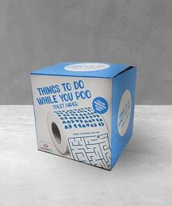 Alternative view of Toilet Paper "Things to do while you Poo"