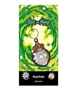 Rick & Morty - Rick ( King of S**t ) Rubber Keychain
