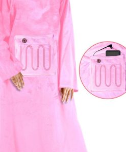 USB Heated blanket pink