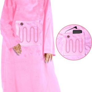 USB Heated blanket pink