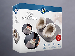 Wellbeing Vibrating Foot Massager with Heat