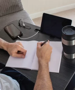 Alternative view of Folding Lap Desk Tray with USB Ports