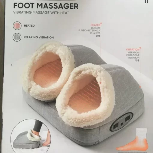 Wellbeing Vibrating Foot Massager with Heat - Image 2