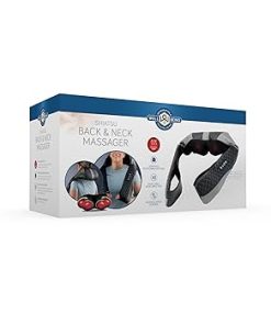 Wellbeing Shiatsu Back and Neck Massager with Arm Loops