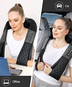 Alternative view of Wellbeing Shiatsu Back and Neck Massager with Arm Loops