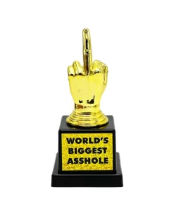 World's Biggest Asshole Trophy