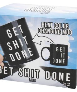 Giant Get Shit Done Colour Changing Mug