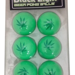 Pot Leaf Neon Pong Balls