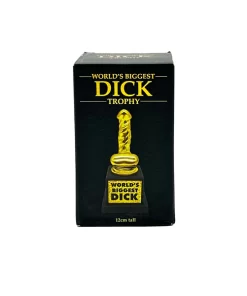 Alternative view of World's Biggest D**k Trophy