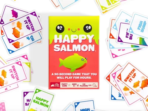 Happy Salmon Game by Exploding Kittens