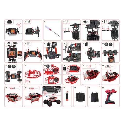 RED5 Remote Control Rock Crawler Car Advent Calendar - Image 2
