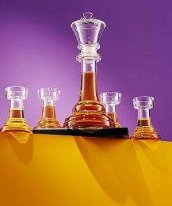 Alternative view of Chess Decanter Set
