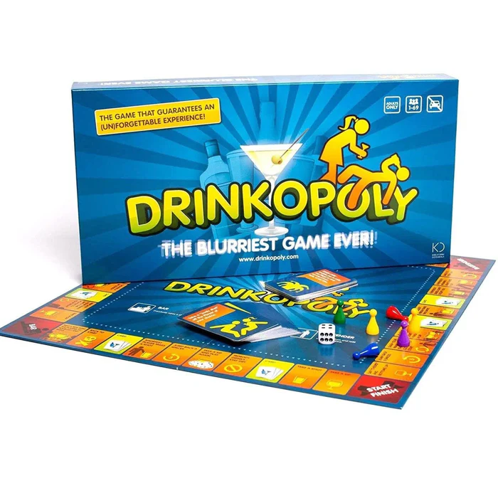 Drinkopoly Party Game - Board Game