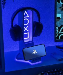Playstation Desk Headphone Stand With Light