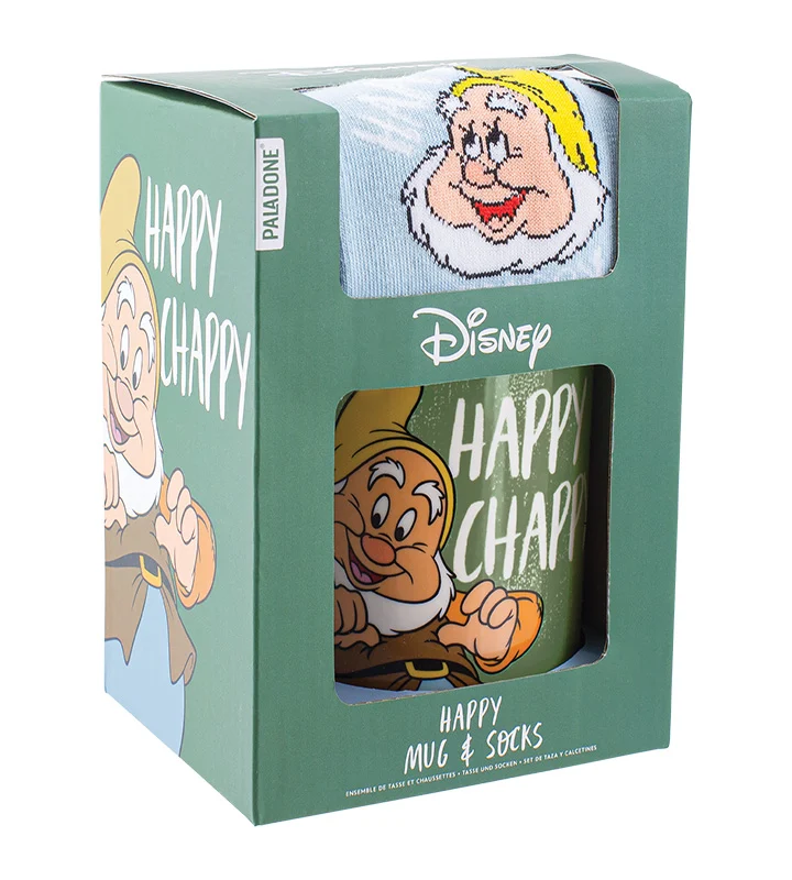 Happy - Mug and Socks