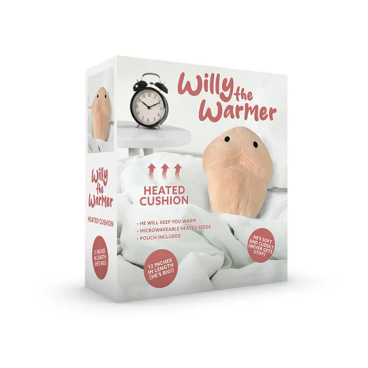 Willy the Warmer - Heated Plushie Penis Cushion
