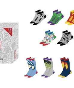 Marvel - Heroes 12 Days Socks Advent Calendar