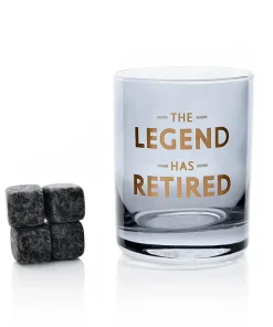 Alternative view of Whiskey Glass & Stones - Retirement