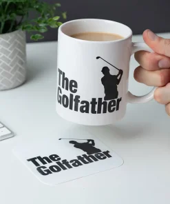 Golfather Mug and Coaster