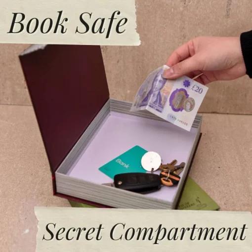Bore Store Hidden Book Safes – Hidden Storage ( set of 2 ) – Quirky ...