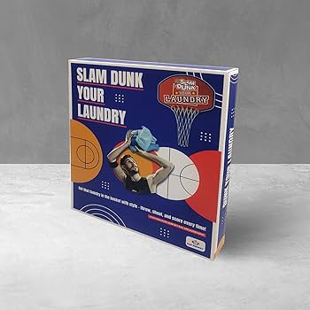 Basketball Laundry Basket-Dunk Your Laundry