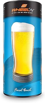 Final Touch Wheelin 750 ml Beer Glass