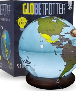 Globe Trotter Light-Up Led Scratch Off World Map