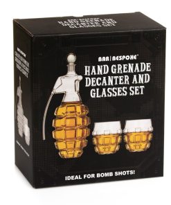 Grenade Decanter Set