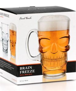Final Touch Skull Beer Glass