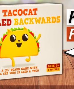 Tacocat Spelled Backwards by Exploding kittens