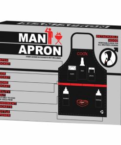 The Man Apron - the Ultimate All Weather Bbq Apron