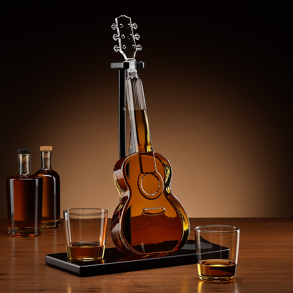 Guitar Decanter Set