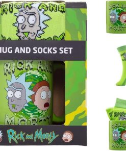 Rick and Morty (Portal) Mug & Sock Set