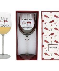 Needed Glasses - Gift Boxed 17 oz Wine Glass