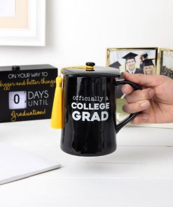 College Grad - 17 oz Mug with Lid