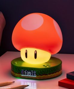 Super Mario Bros Mushroom Digital Alarm Clock