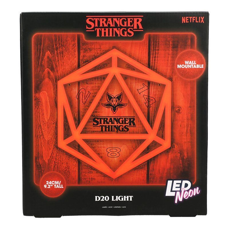 Stranger Things 5 Wall Mountable LED Neon Light - Image 4
