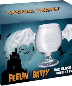Feelin' Batty 8oz Molded Glass Goblet