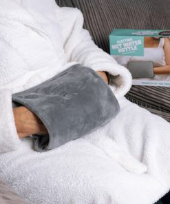 Electric Hot Water Bottle with Charger (Uk Plug)