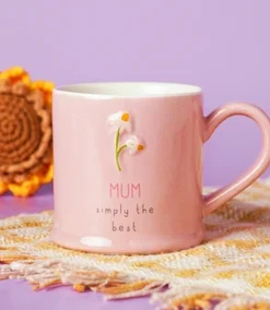 Mum Embossed Mug