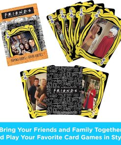 Friends Cast Playing Cards