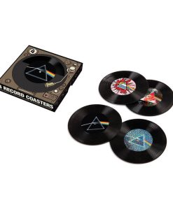 Pink Floyd Vinyl Coasters : Set of 4
