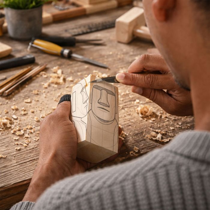 Moai Carving Kit - Image 3