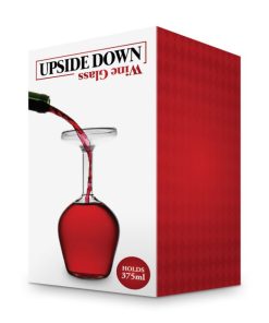 Upside Down Wine Glass