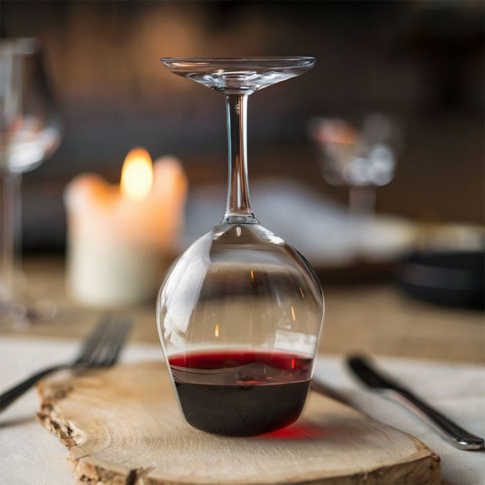 Upside Down Wine Glass - Image 2