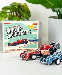 Build Your Own Wind Up Race Cars