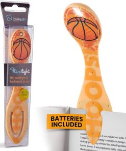 Flexilight Bookmark & Booklight - Basketball