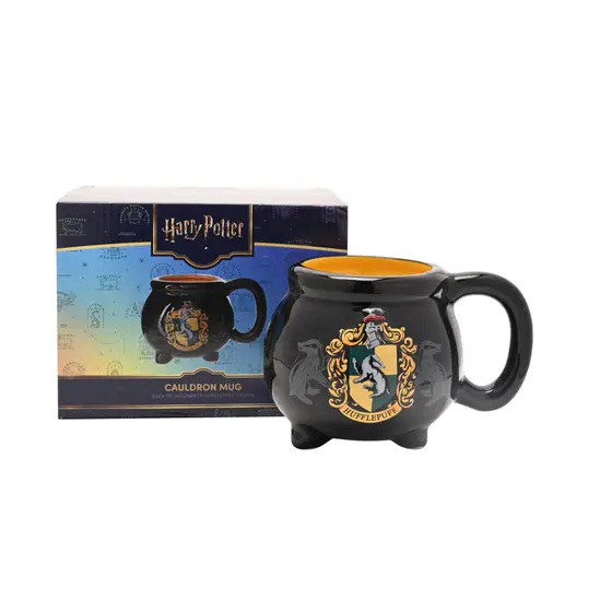 Harry Potter Back To Hogwarts Cauldron Mug - Hufflepuff - Image 2
