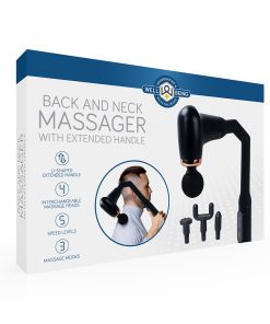 Back and Neck Massager with Extended Handle